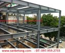 Nhà khung thép 2000m2 kết hợp sàn bê tông Xuân Mai Nhà khung thép 2000m2 kết hợp sàn bê tông Xuân Mai